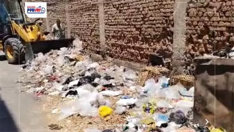 حملات للنظافة ورفع الإشغالات وتجميل الشوارع بمراكز سنورس وإطسا وأبشواي