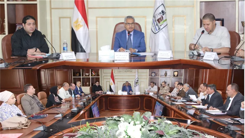 تحرير 5130 عقد تقنين لاراضى أملاك الدولة ببنى سويف |صور