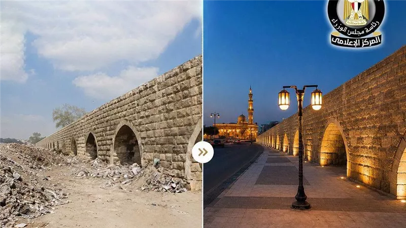 القاهرة تعلن انتهاء المرحلة الأولى لترميم سور مجرى العيون وتطوير الممشى السياحي