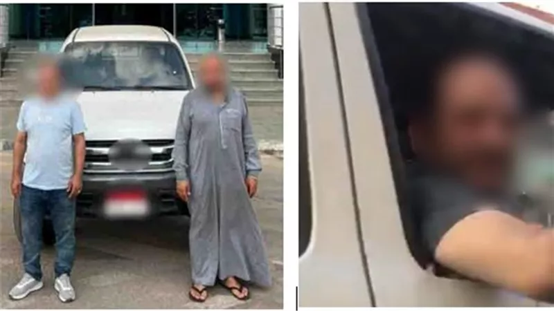 القبض على سائق وعامل بتهمة التعدي على قائد سيارة بسبب أولوية المرور بالجيزة