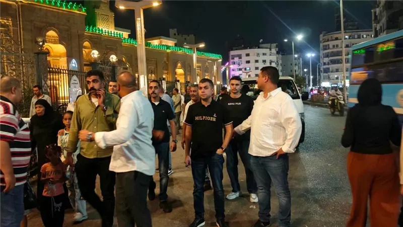 حملة لرجال المباحث بالسيدة زينب لضبط الشارع وطمأنة المواطنين