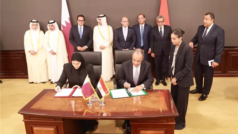 ‏‎وزير الصحة يستقبل وزيرة التعاون الدولي بدولة قطر لبحث سبل دعم الفلسطينيين