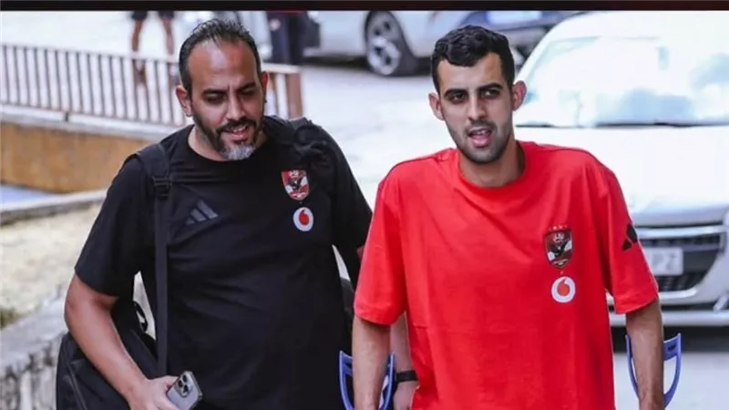  طبيب الأهلي يكشف موعد خضوع بلعمري لجراحة الرباط الصليبي