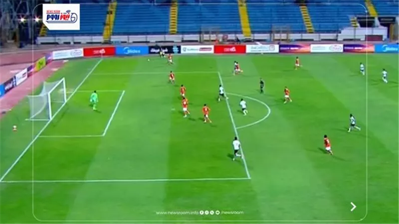 أهداف وملخص مباراة أبوقير للأسمدة والبنك الأهلي الشوط الأول بالدوري المصري 
