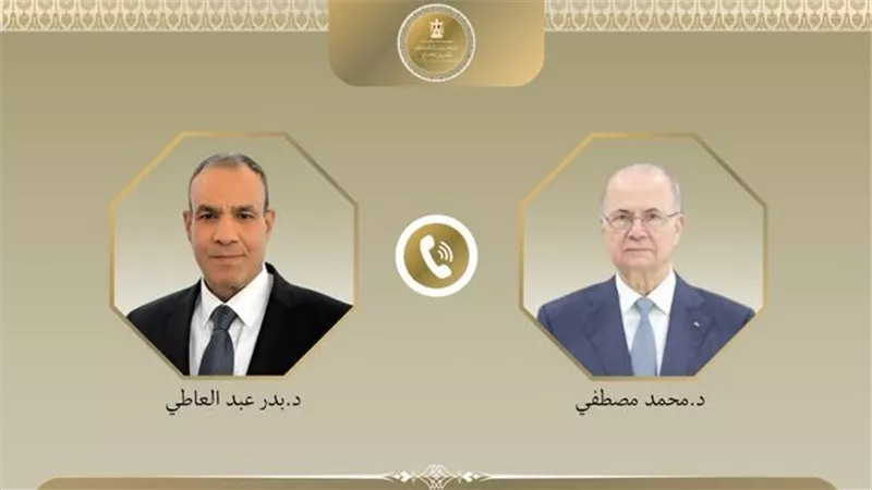 مصر تحذر من مشروع E1.. عبد العاطي يبحث مع رئيس وزراء فلسطين تطورات غزة والضفة