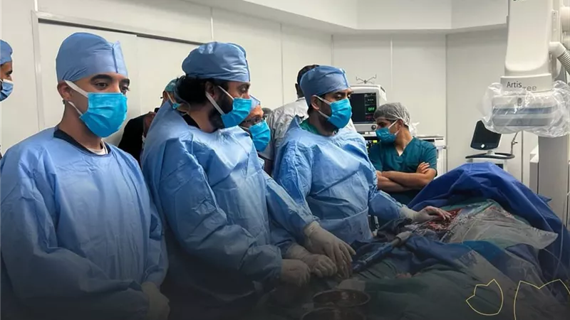 إنجاز جديد في التدخلات القلبية المتقدمة داخل مجمع السويس الطبي