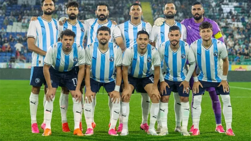 أهداف وملخص مباراة بيراميدز وغزل المحلة الشوط الأول في الدوري المصري 2026
