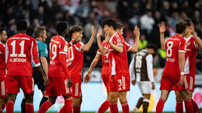 نتيجة وأهداف مباراة البايرن وبروسيا الشوط الثاني (2-1) في السوبر الألماني 2026