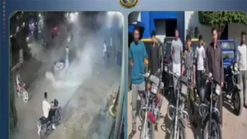 سقوط 7 أشخاص ارتكبوا حركات استعراضية بالتوك توك والدراجات في الشرقية