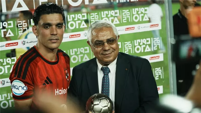 أشرف بن شرقي رجل مباراة الأهلي والشرقية إنبي في الدوري