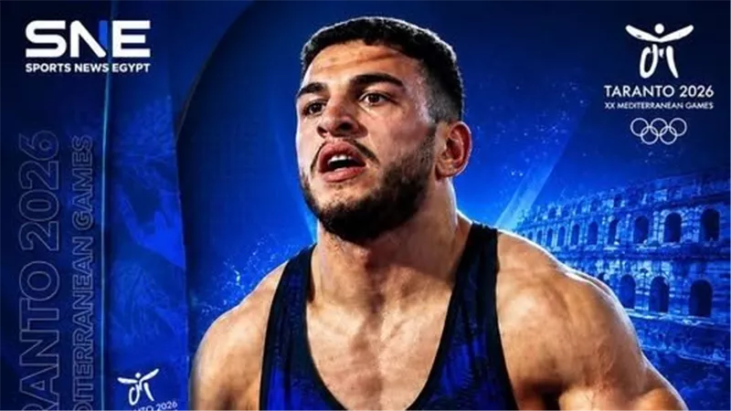 تجريد محمد القاسم من فضية المصارعة في دورة ألعاب البحر المتوسط