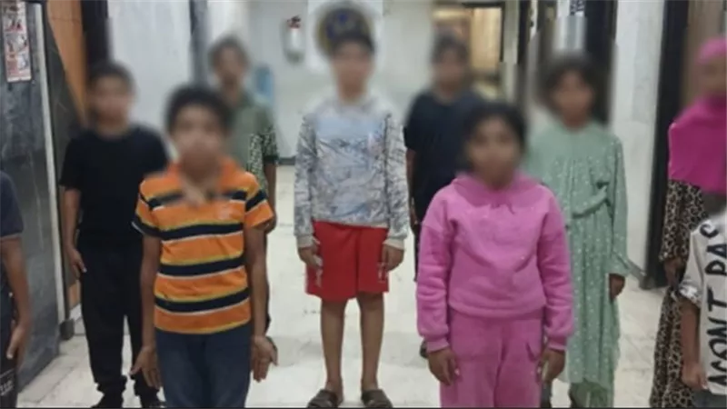 ضبط 10 أشخاص لاستغلالهم 10 أطفال في التسول وبيع السلع بإلحاح بالقاهرة