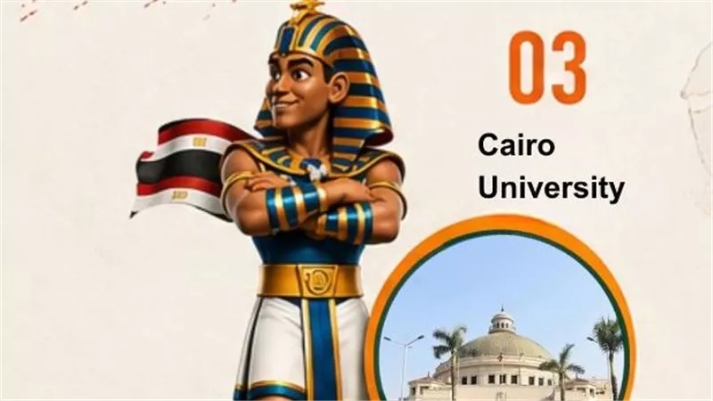شعلة دورة الألعاب الإفريقية للجامعات تصل محطتها الثالثة بجامعة القاهرة 