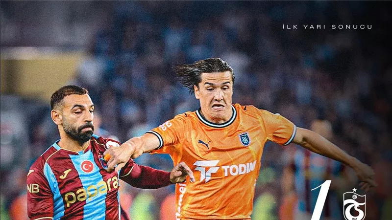 أهداف وملخص مباراة طرابزون وإسطنبول الشوط الأول في الدوري التركي 2026