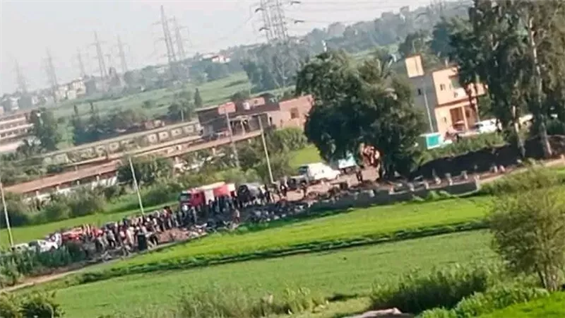 غرق طفل من قرية الروضة بترعة أولاد خلف وسط جهود للبحث عنه