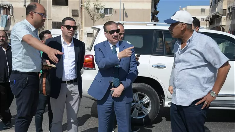 محافظ بورسعيد يبحث سبل استغلال أرض فضاء بشارع الحراسات بحي الزهور 