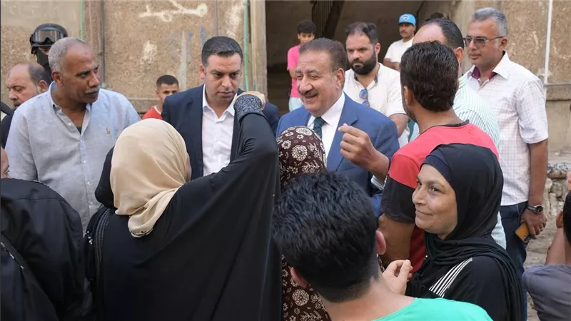 فرحة بين أهالي «مساكن الزلط» مع بدء أعمال التطوير ويوجهون الشكر لمحافظ بورسعيد