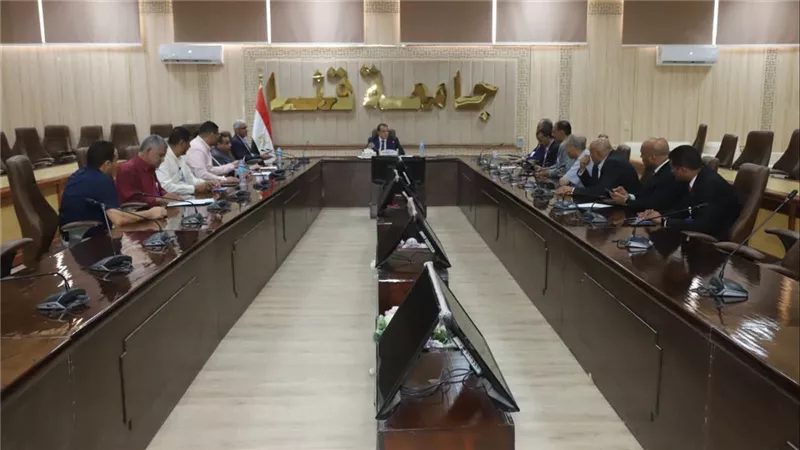 انعقاد اللجنة التنسيقية للخدمات المقدمة من جامعة قنا للجامعة الأهلية