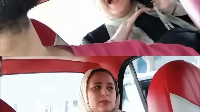 فيديو متداول يثير الجدل.. سيدة تتهم سائق بالتحرش ثم تتراجع بعد علمها بالتصوير
