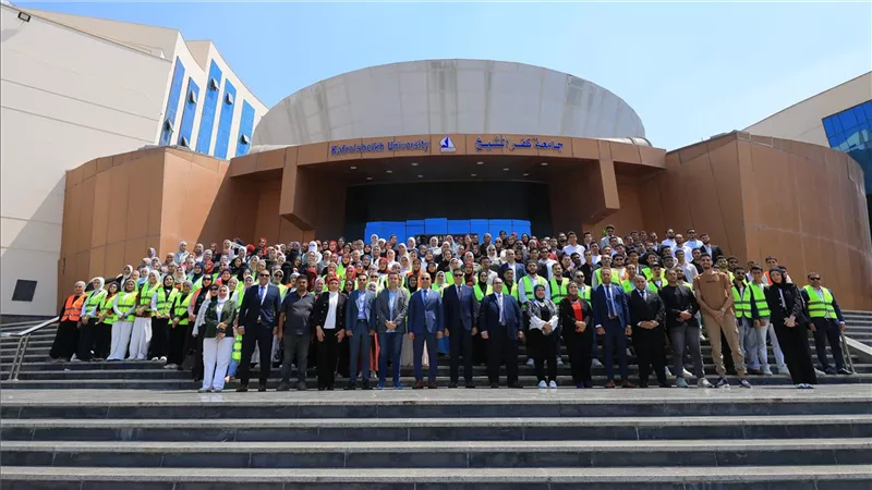 رئيس جامعة كفر الشيخ يستقبل رئيس قطاع البرامج الوقائية بصندوق مكافحة الإدمان