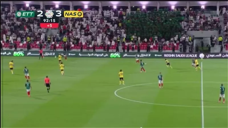 نتيجة وأهداف وملخص مباراة النصر والاتفاق بالشوط الثاني (3-2) من الدوري السعودي