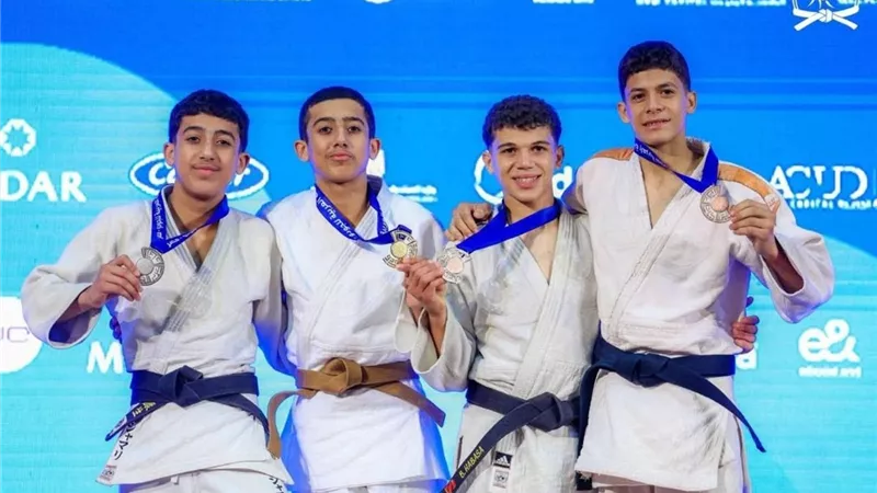 أبطال الشرقية يحصدون 13 ميدالية متنوعة في البطولة العربية للجودو 