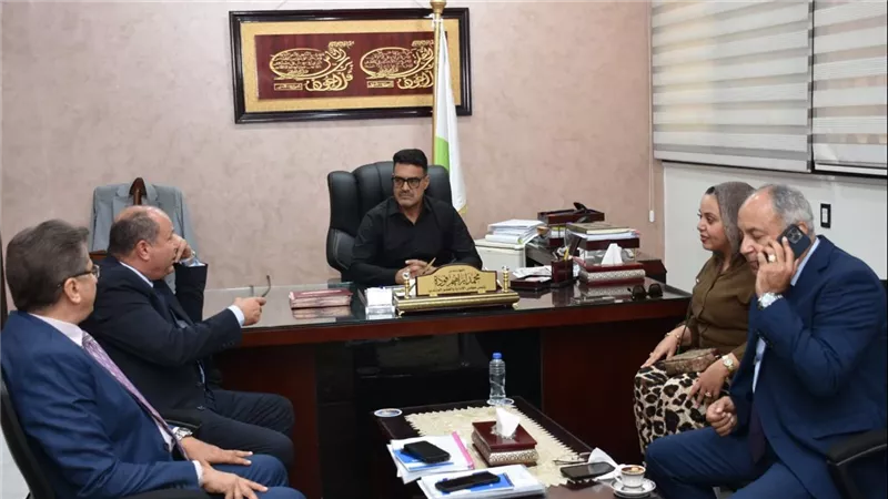 رئيس مياه القليوبية يلتقي النائبة دنيا هاني سيف لبحث طلبات المواطنين بقرى بنها