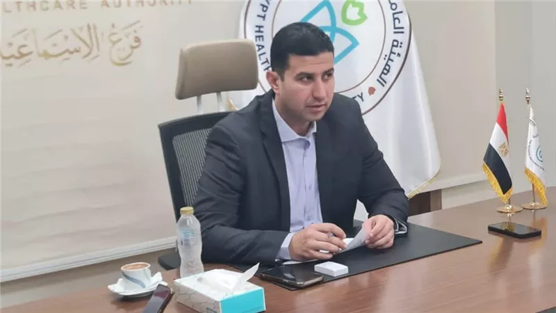 رئيس هيئة الرعاية الصحية بالإسماعيلية يترأس اجتماع فريق الإشراف لمتابعة الأداء