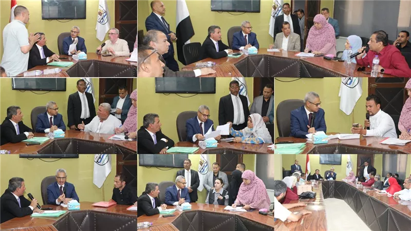 برابع لقاءاته خارج العاصمة .. محافظ بني سويف يُناقش شكاوى ومطالب أهالى ناصر