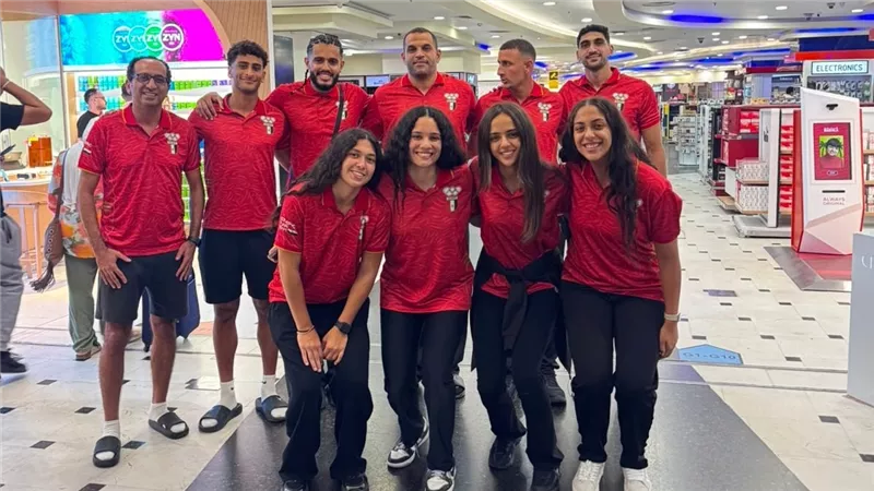 بعثة كرة السلة تغادر إلى إيطاليا للمشاركة في دورة ألعاب البحر المتوسط