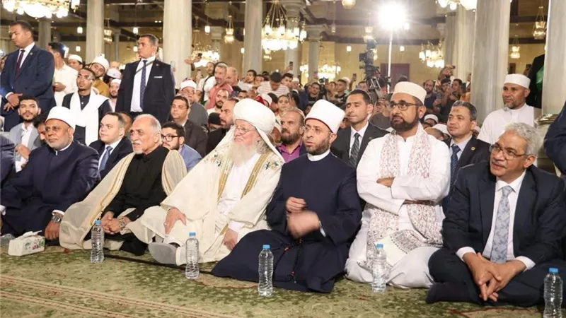 احتفال الطرق الصوفية بالمولد النبوي الشريف بمسجد سيدنا الحسين 