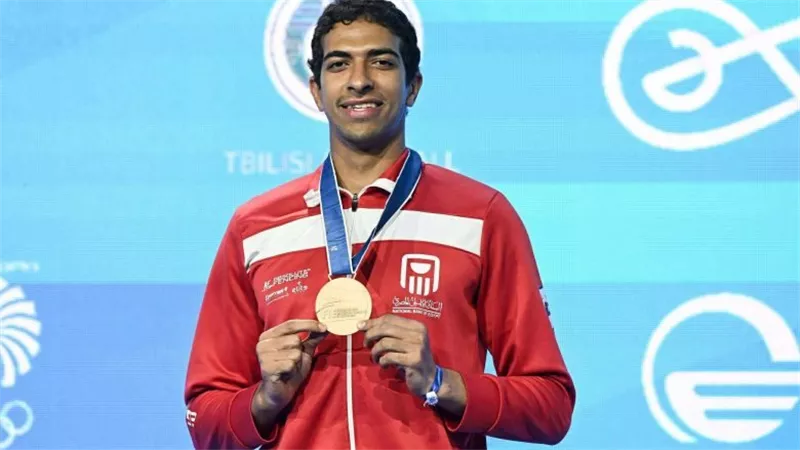 أحمد هشام يتوج ببرونزية سباق 100 متر مزدوجة في دورة ألعاب البحر المتوسط