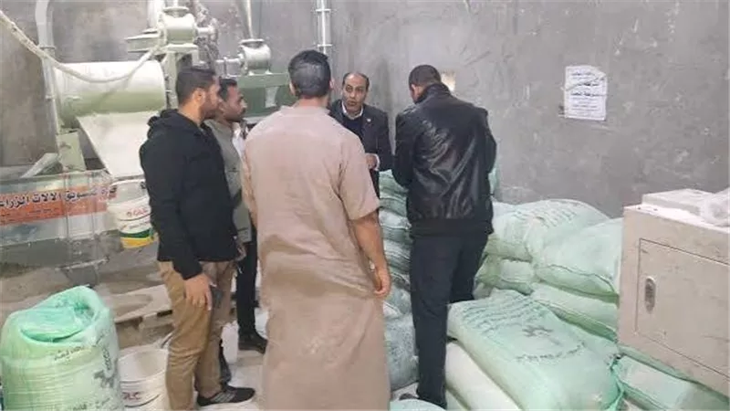 التحفظ على 33 طنًا من الدقيق في حملات مكثفة على المخابز