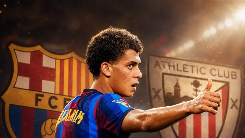 برشلونة يعلن قائمة أتلتيك بيلباو وظهور حمزة عبد الكريم