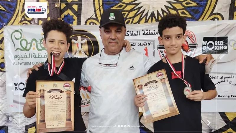 ملاكما نادي المنيا يتوجان بفضية وبرونزية بطولة الجمهورية للملاكمة للبراعم