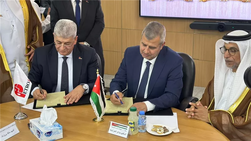 بقيمة 22.7 مليون دولار.. «بتروجت» تفوز بمشروع توصيل الغاز الطبيعي للموقر الصناعية بالأردن