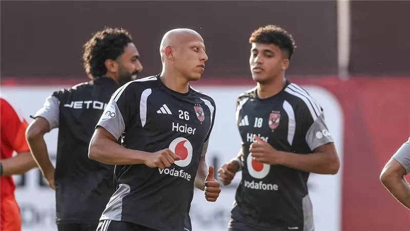 الأهلي يختتم تدريباته استعدادا لمواجهة نادي زد في الدوري 