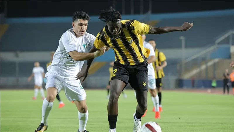 أهداف وملخص مباراة المقاولون العرب والمصري الشوط الأول في الدوري المصري 2026