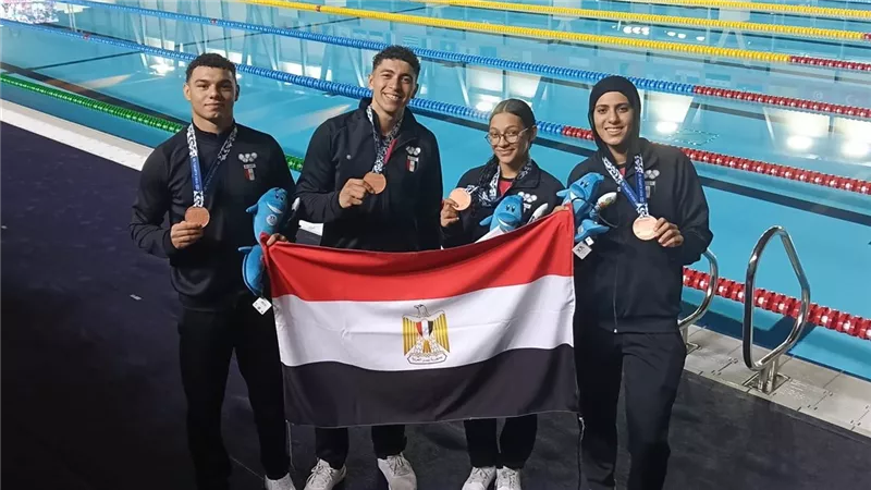مصر تحصد برونزية تتابع للسباحة بالزعانف في دورة البحر المتوسط