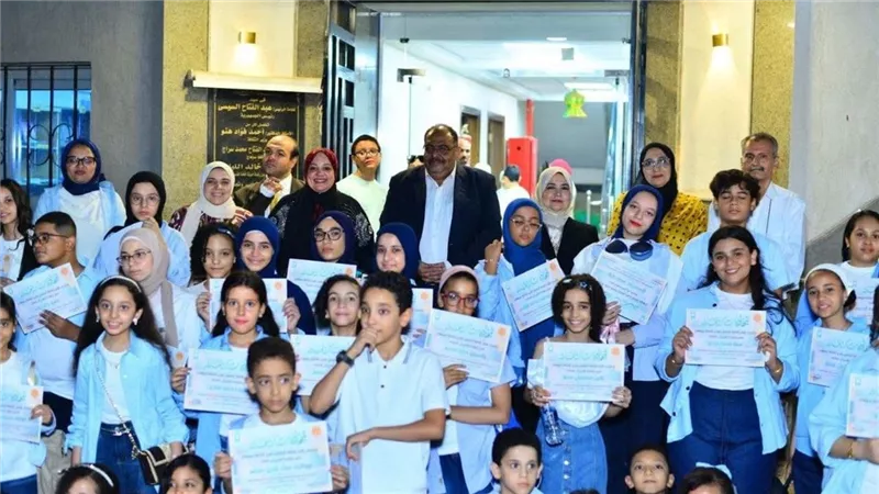 إجازة مفيدة،. القومي للطفولة والأمومة بسوهاج يختتم برنامج لتنمية المواهب 