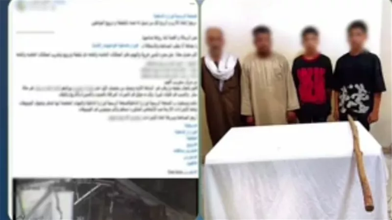 القبض على 4 أشخاص اعتدوا على صاحب مكتب وأتلفوا سيارته بالفيوم بسبب خلاف 