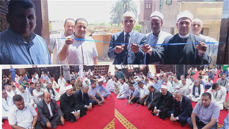 بتكلفة 7 مليون جنيه ..افتتاح مسجد 