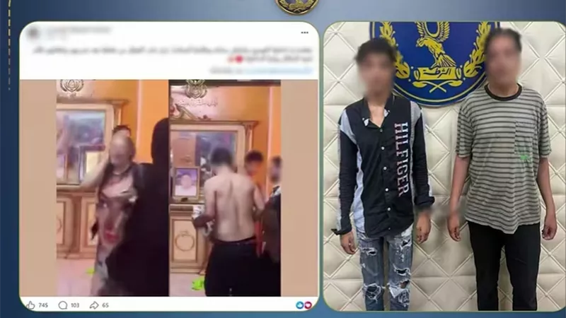 اولي جلسات محاكمة المتهمين بالتعدى على والدتهما بالسيدة زينب 