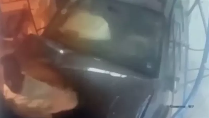 حادث مروع في الإسكندرية.. سيارة تقتحم فرن وتودي بحياة شيف وتصيب صاحب المكان