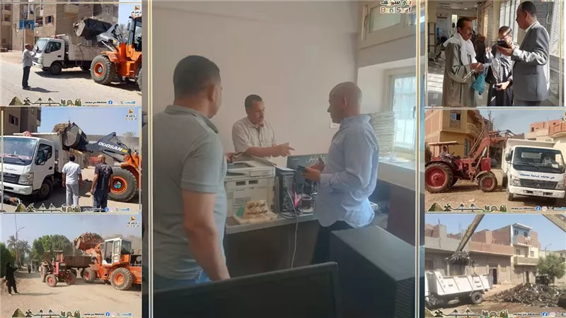 متابعة مكثفة لملفات التصالح وإزالة التعديات بمراكز محافظة بنى سويف 