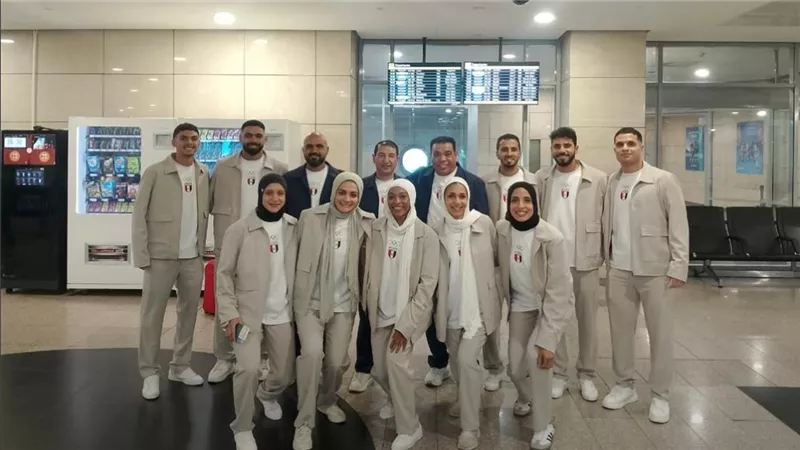 بعثة الكاراتيه تغادر إلى إيطاليا للمشاركة في دورة ألعاب البحر المتوسط