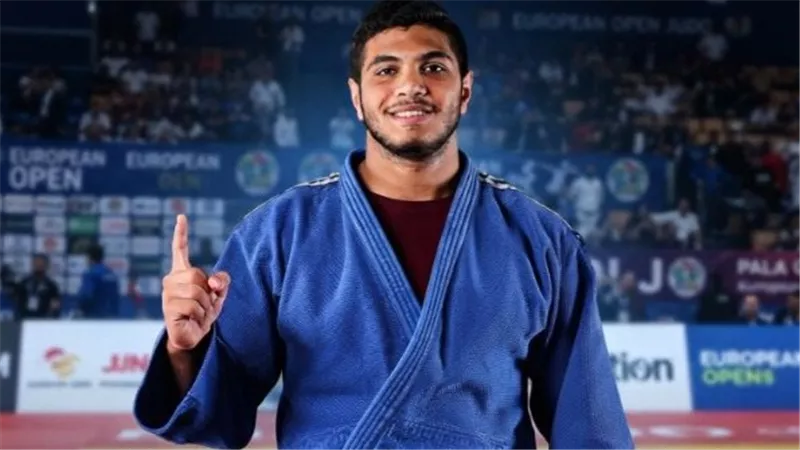 هادي حسين يحصد برونزية الجودو في دورة ألعاب البحر المتوسط