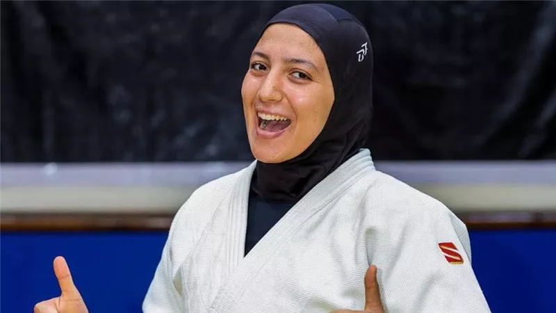 صفا سليمان تحصد برونزية الجودو في دورة ألعاب البحر المتوسط