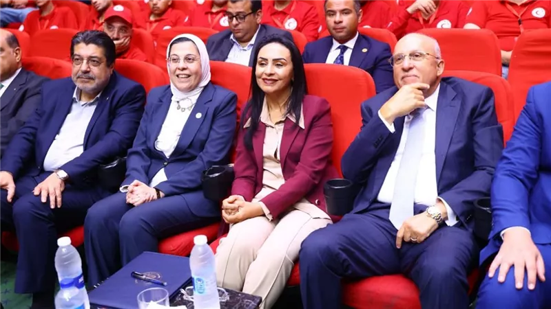 مايا مرسي تشهد ختام فعاليات معسكر الهلال الأحمر المصري «Red Ready» بمشاركة 350 متطوعًا