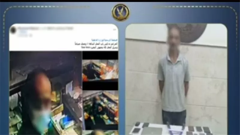 سقوط لص محل صيانة هواتف بدمنهور.. سرق 15 هاتفًا ولاب توب بعد قص القفل